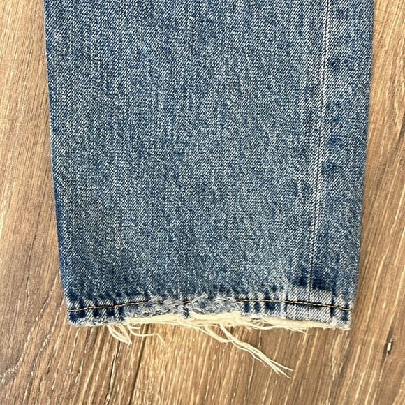AGOLDE RILEY HIDDEN BUTTON FLY JEANS SIZE 26 - Picture 6 of 8